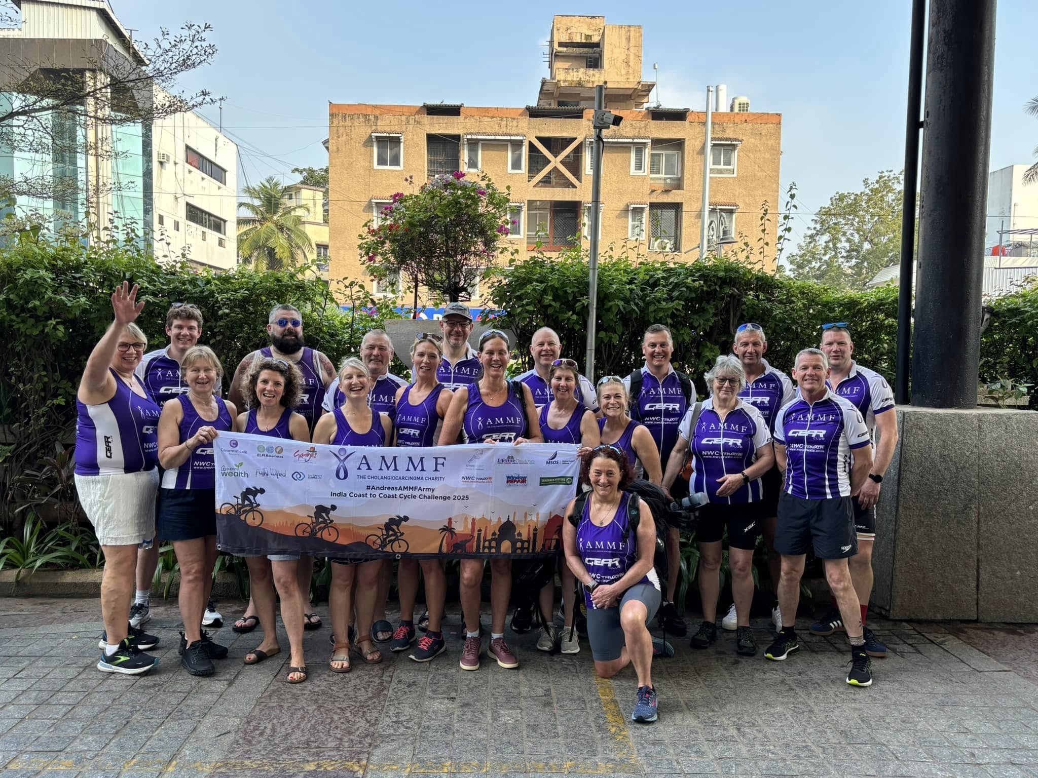 UPDATE – 6 days in and the Elm Associates Team are still cycling !!